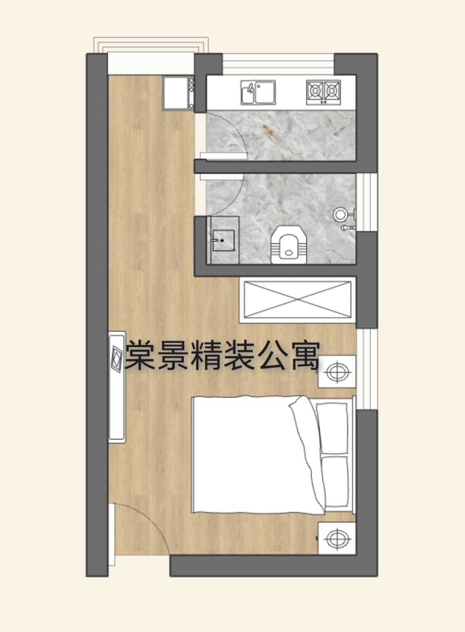 白菜价单间6万一套【棠景公馆】龙岗坑梓旁惠州白石客运站旁(图8)